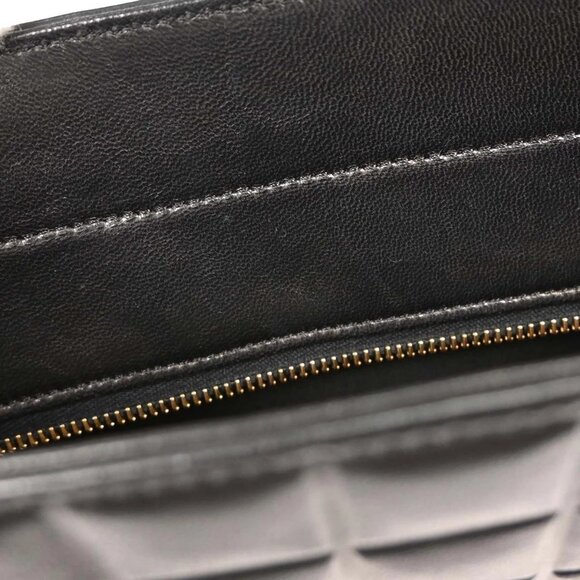 Chanel Black Lambskin Choco Bar Tote Shoulder Bag - Picture 7 of 10